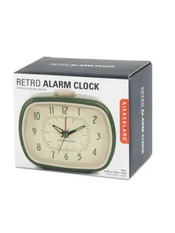 Kikkerland Gaver Til Ham<Retro Alarm Clock, green fra