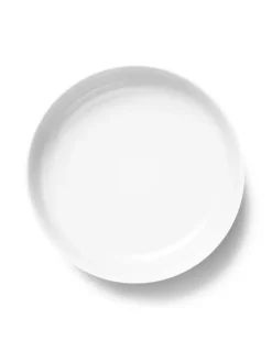 Lyngby Porcelæn Service<Rhombe serveringsskål, hvid fra