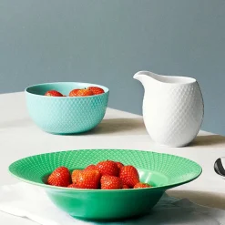 Lyngby Porcelæn Service<Rhombe skål Ø11 cm fra