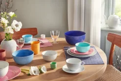 Lyngby Porcelæn Service<Rhombe skål Ø13 cm fra