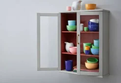 Lyngby Porcelæn Service<Rhombe skål, mørk blå Ø22 cm fra