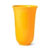 Lyngby Porcelæn Vaser<Rhombe vase, gul fra