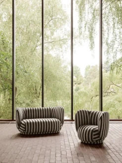 Ferm Living Sofaer<Rico Sofa 2 Grain, chocolate fra