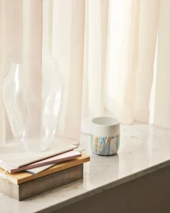 Royal Copenhagen Service<Riflet Contrast Marble Krus Green Grass fra