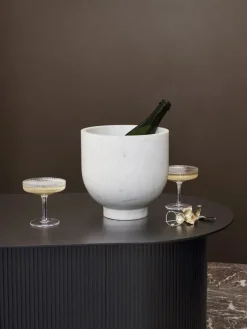 Ferm Living Gaver Til Hende|Service<Ripple champagneglas fra