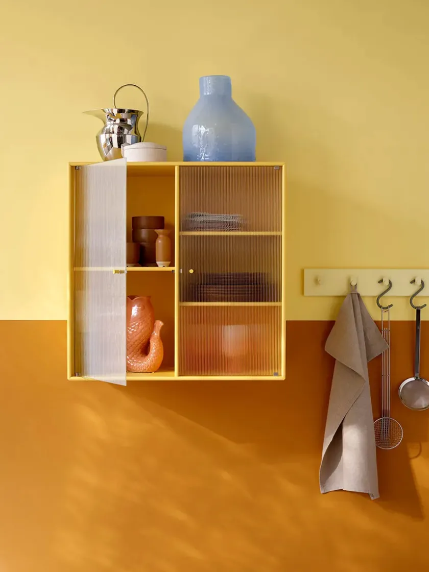 Montana Vitrineskabe<Ripple II Vitrineskab, inkl. ophæng fra