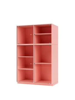 Montana Vitrineskabe<Ripple III Vitrineskab, inkl. sokkel fra