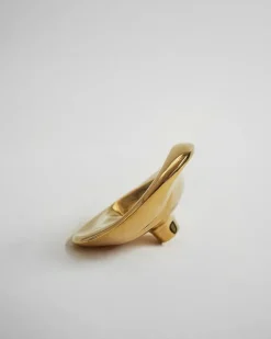 Hein Studio Knagerækker|Entrémøbler<Ripple Knob Large, gold fra