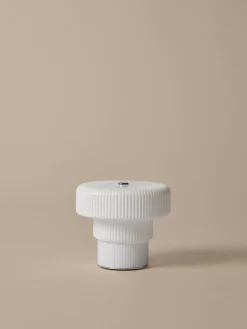 Ferm Living Portable Lamper|Spots<Ripple Portable Lamp White fra