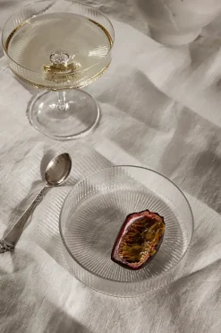 Ferm Living Service<Ripple Serving Bowls Frosted, sæt á 4 fra