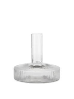 Ferm Living Kander|Service<Ripple Wine Carafe, clear fra