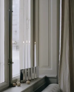 New Works Adventsstager|Lysestager<Ripply Candleholder fra