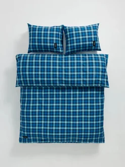 Magniberg Tekstiler Til Soveværelset<Rodeo Duvet Cover, neon blue check fra