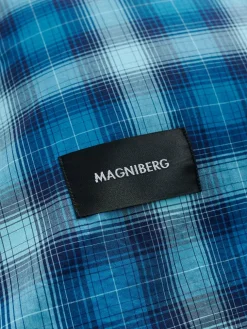 Magniberg Tekstiler Til Soveværelset<Rodeo Pillow Case, neon blue check fra