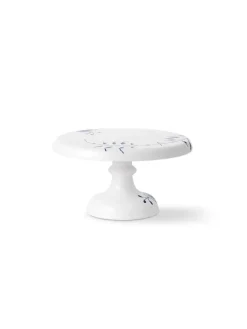 Royal Copenhagen Service<Blå Mega Riflet, fad på fod 29,5 cm