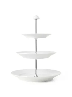 Royal Copenhagen Service<Blå Mega Riflet, étagère 3 lag