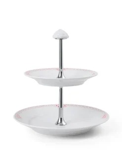 Royal Copenhagen Service<Blå Mega Riflet, étagère 3 lag