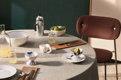 Royal Copenhagen Service<Blå Mega Riflet Skål på fod, 8 cm