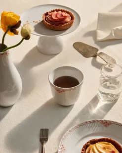 Royal Copenhagen Service<Blå Mega Riflet, termokop 26 cl