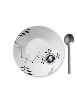 Royal Copenhagen Gaver Til Hende|Service<Blå Mega Riflet, dyb tallerken 24 cm