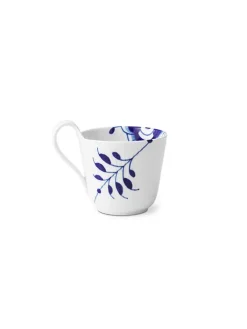 Royal Copenhagen Service<Blå Mega Riflet, højhankskop 33 cl