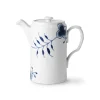 Royal Copenhagen Kander|Service<Blå Mega Riflet, kande med låg 1,1 l