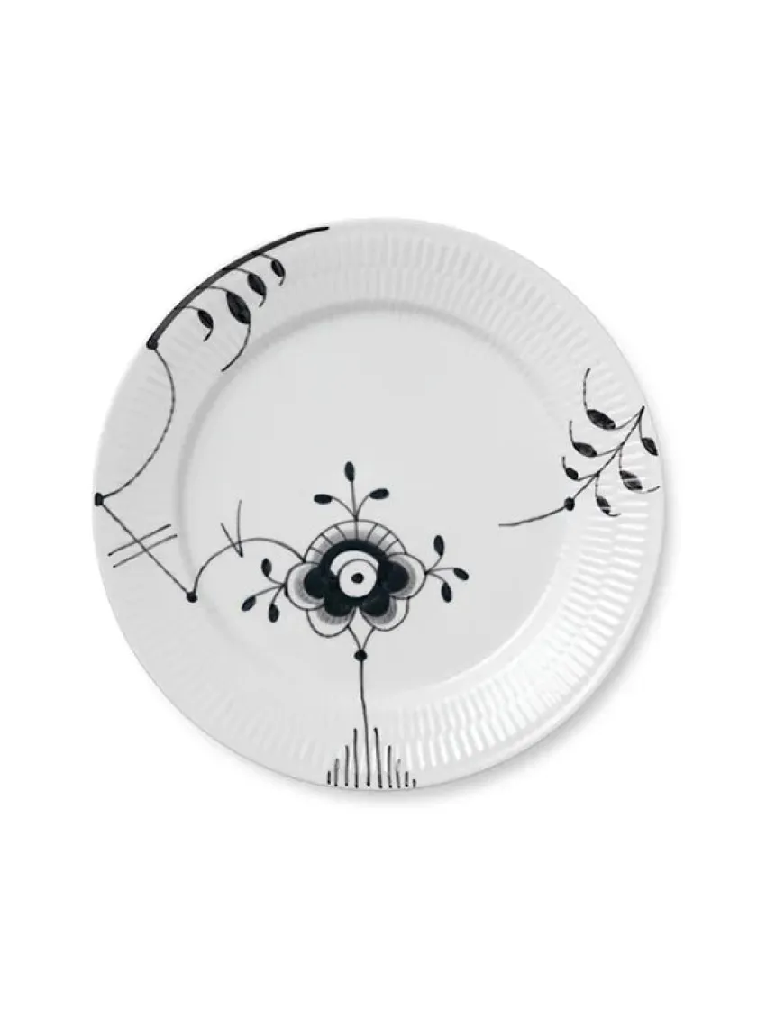 Royal Copenhagen Gaver Til Hende|Service<Blå Mega Riflet, tallerken 27 cm mønster 2