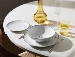 Royal Copenhagen Gaver Til Hende|Service<Blå Mega Riflet, tallerken 27 cm mønster 2