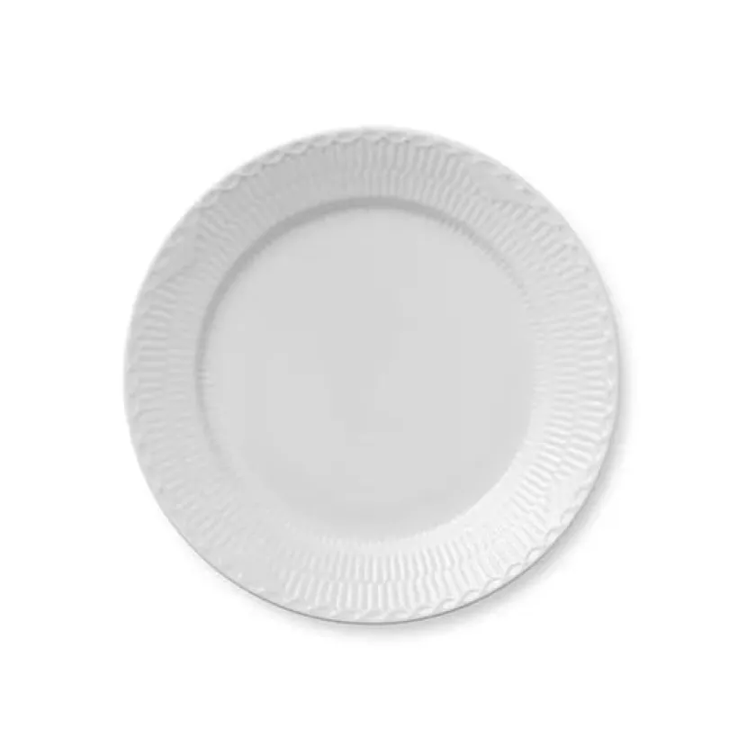 Royal Copenhagen Gaver Til Hende|Service<Blå Mega Riflet, tallerken 27 cm mønster 2