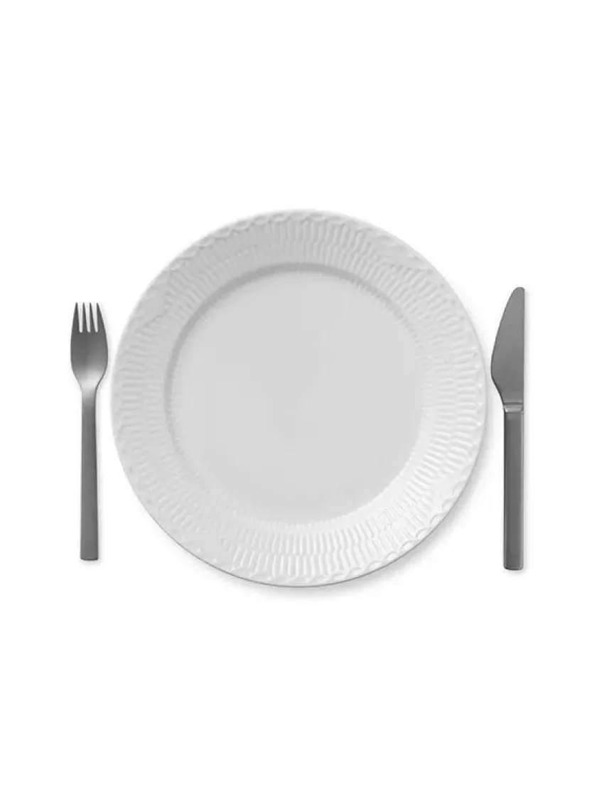 Royal Copenhagen Gaver Til Hende|Service<Blå Mega Riflet, tallerken 27 cm mønster 2