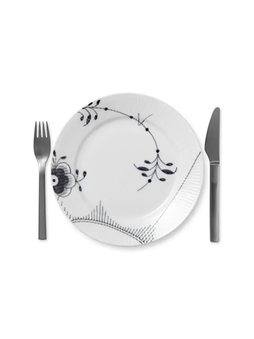 Royal Copenhagen Gaver Til Hende|Service<Blå Mega Riflet, tallerken 22 cm mønster 2