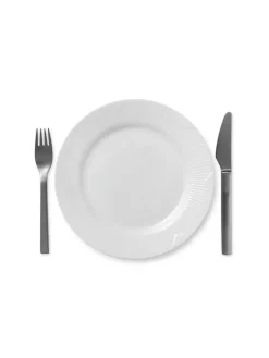 Royal Copenhagen Gaver Til Hende|Service<Blå Mega Riflet, tallerken 22 cm mønster 2