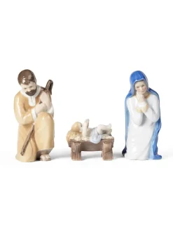 Royal Copenhagen Figurer<Figurine Krybbespil, de 3 vise mænd