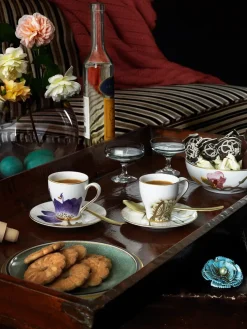 Royal Copenhagen Gaver Til Hende|Service<Flora højhankskop med underkop, Tulipan