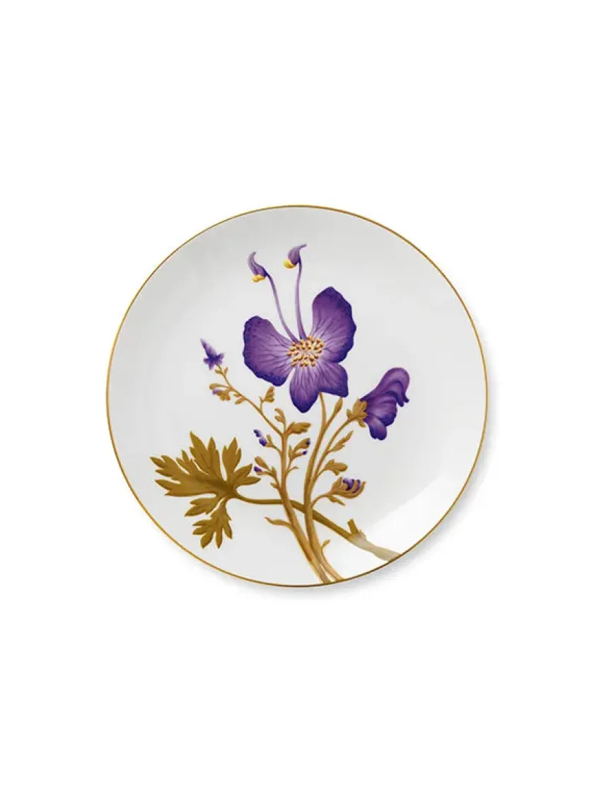 Royal Copenhagen Gaver Til Hende|Service<Flora tallerken 27 cm, Stedmoderblomst