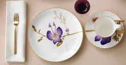 Royal Copenhagen Service<Flora tallerken 22 cm, Stedmoderblomst