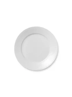 Royal Copenhagen Service<Hvid Elements, tallerken 22 cm