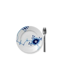 Royal Copenhagen Gaver Til Ham|Service<Hvid Halvblonde, tallerken 17 cm