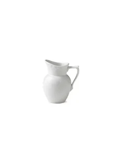 Royal Copenhagen Kander|Service<Hvid Halvblonde, flødekande 17 cl