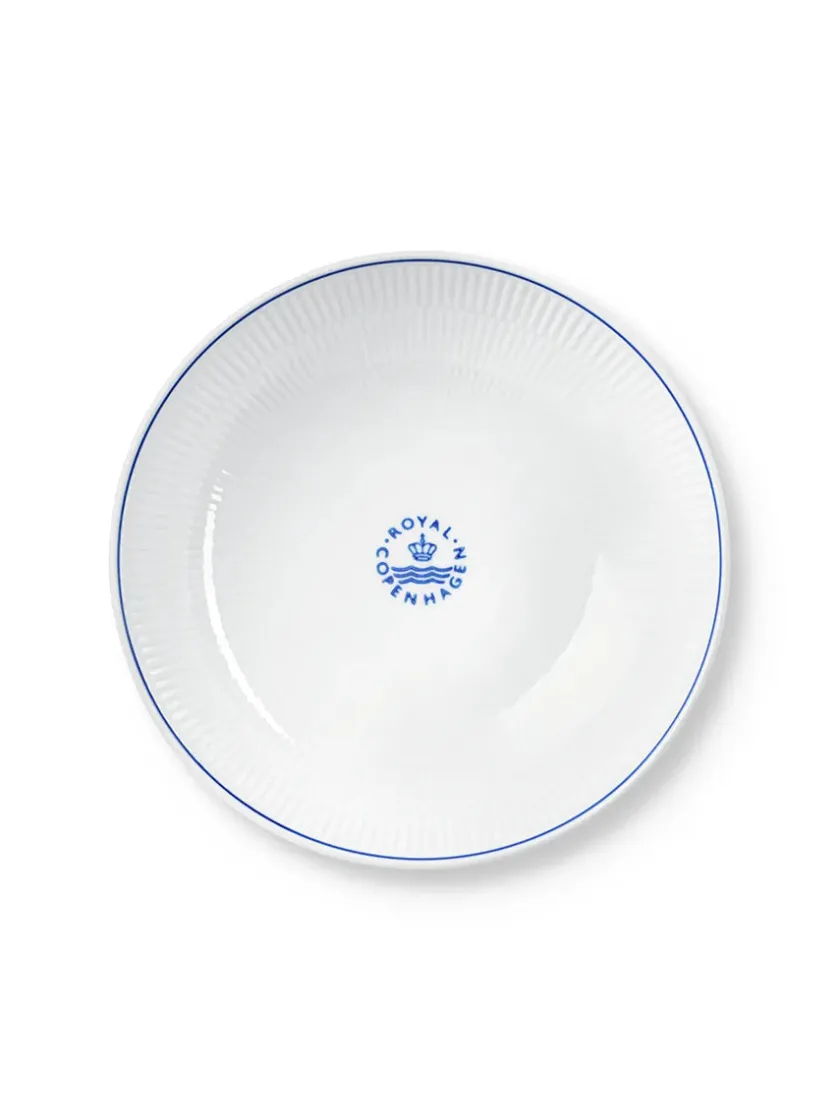 Royal Copenhagen Gaver Til Ham|Service<Hvid Halvblonde, skål 110 cl, 18 cm