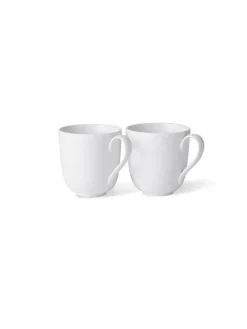 Royal Copenhagen Gaver Til Ham|Gaver Til Hende<Hvid Halvblonde, 2-pak krus 37 cl