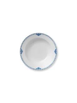 Royal Copenhagen Gaver Til Hende|Service<Hvid Riflet, dyb tallerken 21 cm