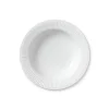 Royal Copenhagen Gaver Til Hende|Service<Hvid Riflet, pastatallerken 30 cm