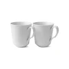 Royal Copenhagen Gaver Til Hende|Service<Hvid Riflet, 2-pak krus 37 cl