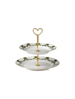 Royal Copenhagen Service<Koral Riflet Blonde, Étagère 2 lag