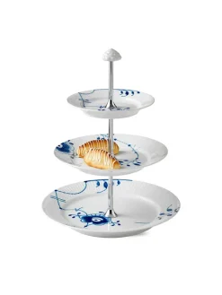 Royal Copenhagen Service<Koral Riflet Blonde, Étagère 2 lag