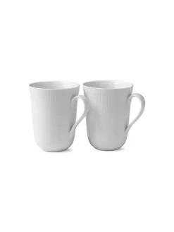 Royal Copenhagen Service<Prinsesse, krus 33 cl 2-pak