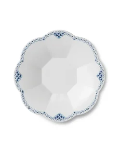 Royal Copenhagen Service<Prinsesse, kantet skål 25,5 cm