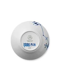 Royal Copenhagen Juleborddækning|Service<Stjerne Riflet Jul, dyb tallerken 24 cm