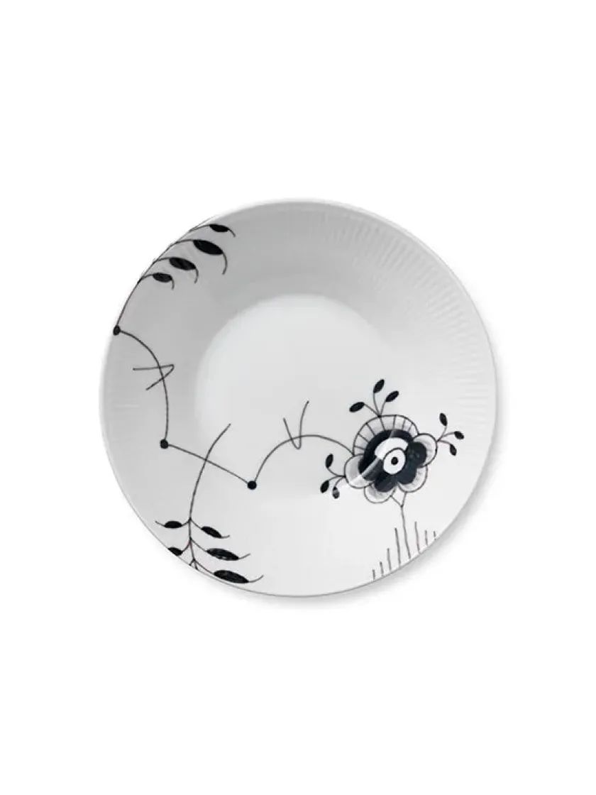 Royal Copenhagen Juleborddækning|Service<Stjerne Riflet Jul, dyb tallerken 24 cm